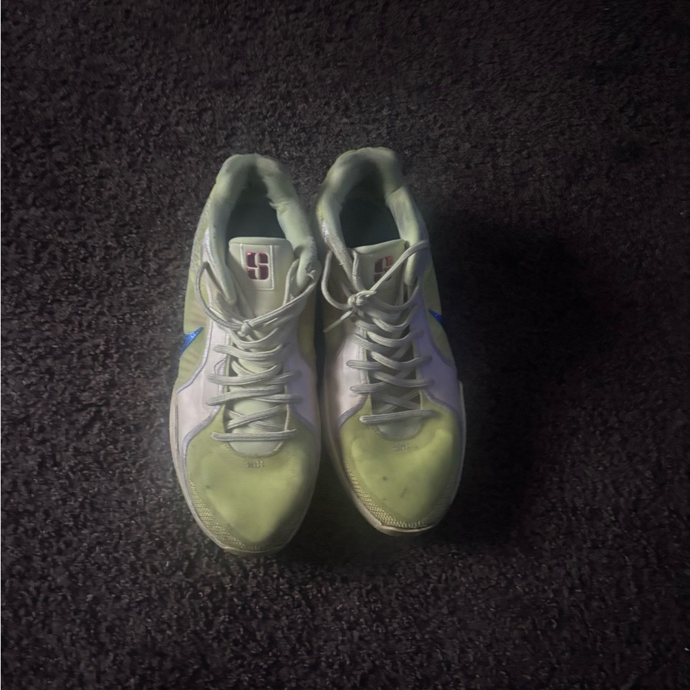 Nike Athletic Shoes - White and Yellow